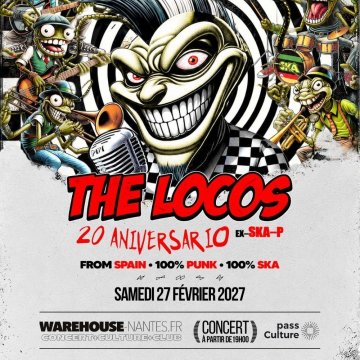 THE LOCOS (ex Ska-P) en concert à Nantes