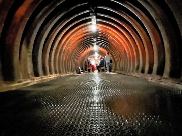 Visite de l'abri antiaérien Saint-Jean