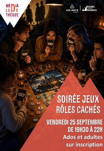 Soirée jeux : rôles cachés