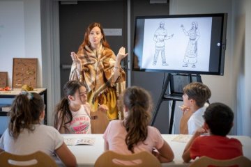 Atelier en famille « Du mouton au tissu, à la découverte des textiles gaulois »