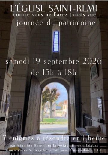 L'église de Chenevelles comme vous ne l'avez jamais vue
