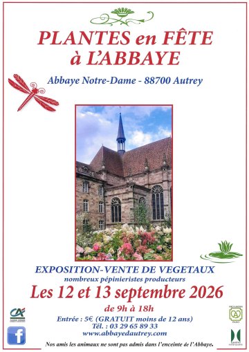 Plante en fête à L'Abbaye d'Autrey