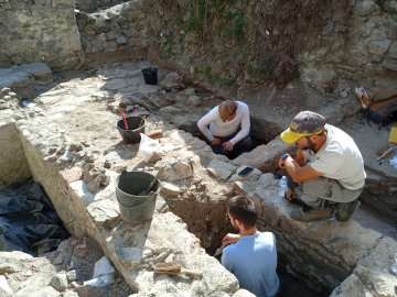 Visite des fouilles archéologiques du Moulin des Pierres et du Grand Moulin