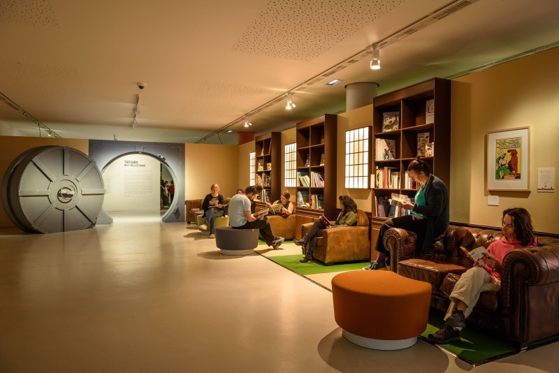 Apéro BD suivi d’une reading party dans l’espace lecture du Musée de la BD