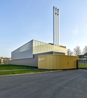 Visite de l'unité biomasse de Montigny Lès Metz