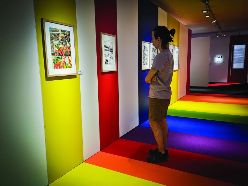 Visites flash de l’exposition « LGBTQomics. Lettres d’amour à la bande dessinée »