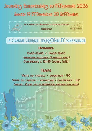 La Grande Guerre : Exposition et Conférence