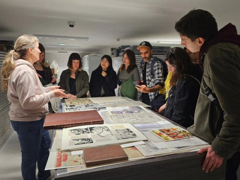 Visite commentée des réserves du Musée de la BD et de la Bibliothèque patrimoniale