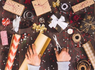 Atelier créatif : décorations de Noël en récup’