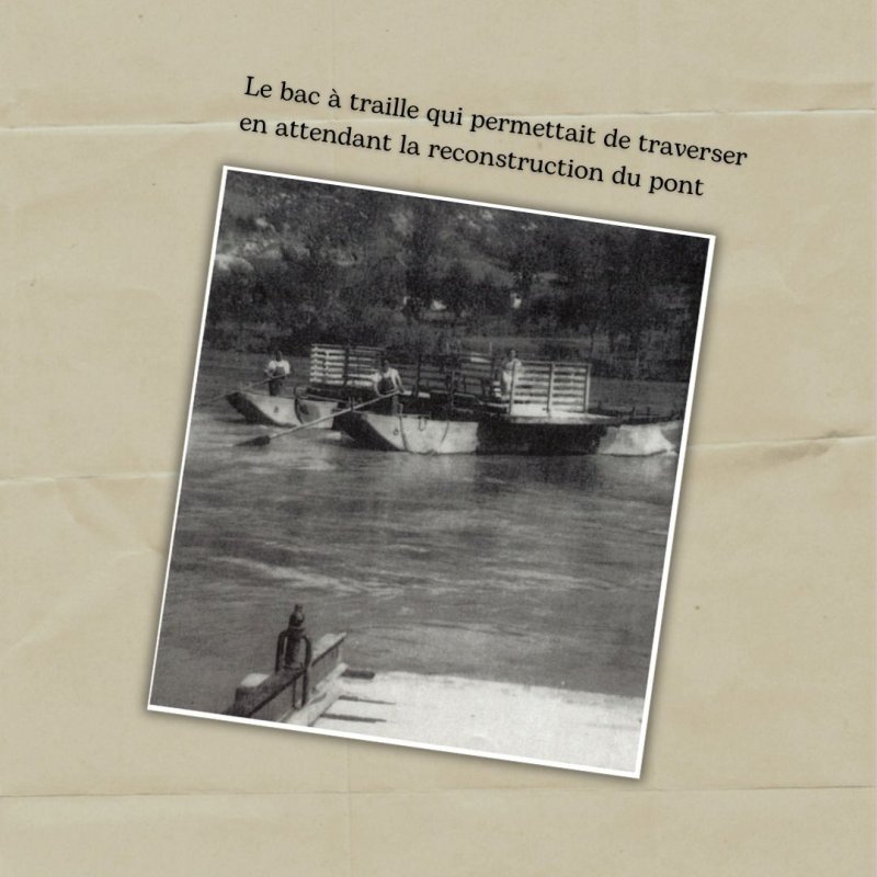 L’histoire de l’ancien bac à traille à Yenne