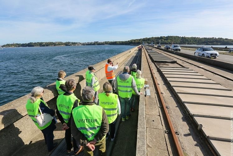 Visite guidée de l'usine marémotrice de la Rance