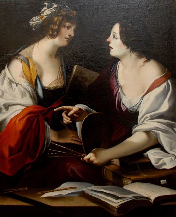 Tour de l'Oeuvre : l'Allégorie de l'Architecture et de la Peinture de Francesco Rustici