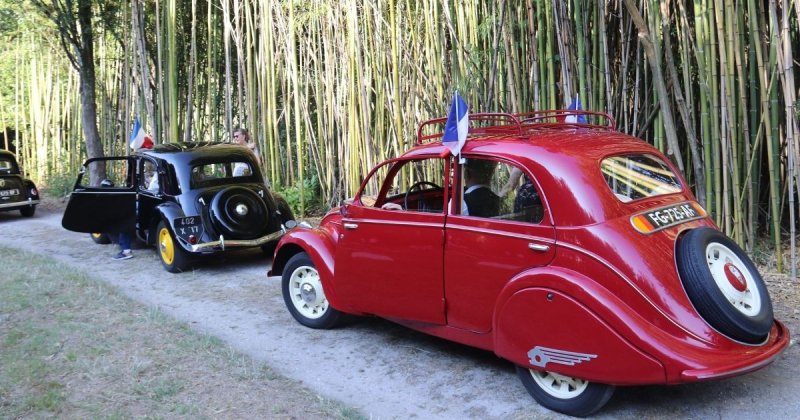 Visite du patrimoine saint-médardais en voiture ancienne (14h)
