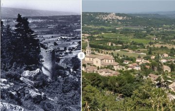 Observatoire photographique du Paysage. Hier, aujourd'hui...et demain. Quelle évolution des paysages du Parc du Luberon?