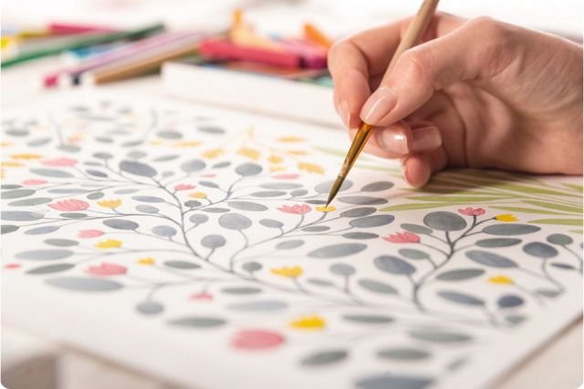 Plantasia : atelier coloriage zen