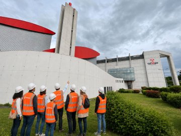 Visite guidée de l'unité de valorisation énergétique de Ludres