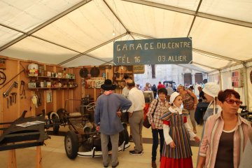 Le garage rétro-éphémère d'Ebava Cusset