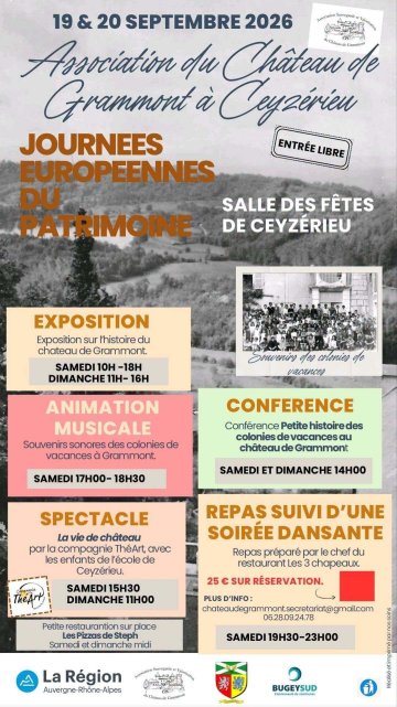 Les colonies de vacances au château de Grammont