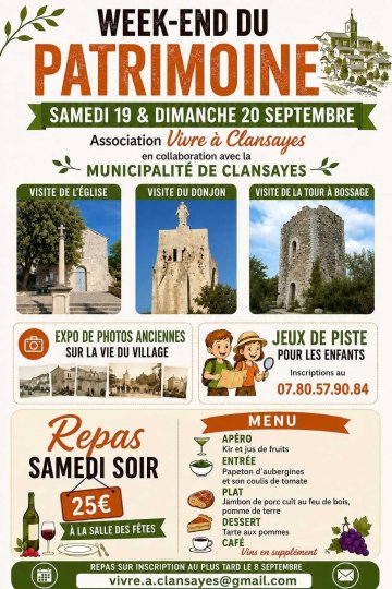 Visite de l'église et du donjon