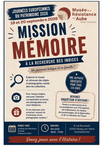 Mission mémoire