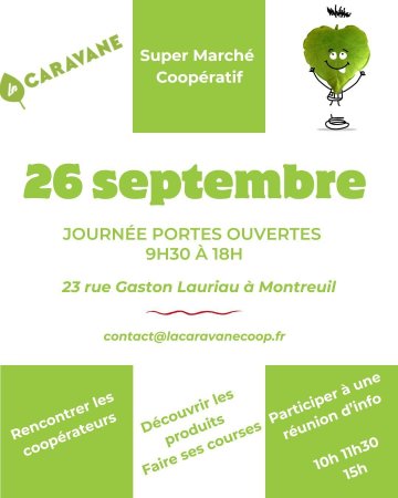 La Caravane ouvre ses portes !