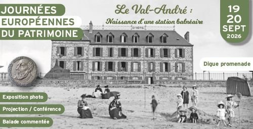 Projection & conférence - Le Val-André, naissance d’une station balnéaire
