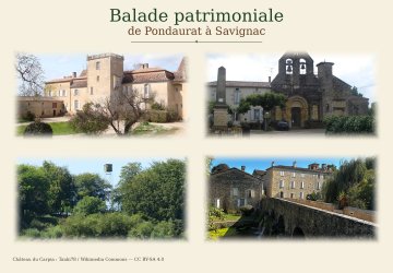 Balade patrimoniale entre Pondaurat et Savignac