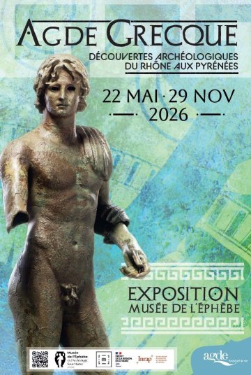 Visite commentée de l’exposition « Agde grecque. Découvertes archéologiques du Rhône aux Pyrénées »