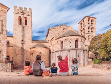Visite guidée de l'abbaye de Caunes-Minervois