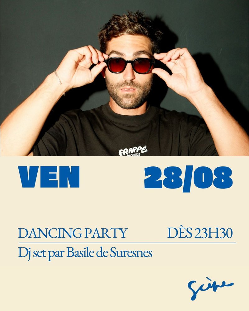DANCING PARTY // Dj set par Basile de Suresnes
