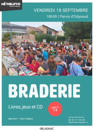 Braderie - Vendredi 18 septembre