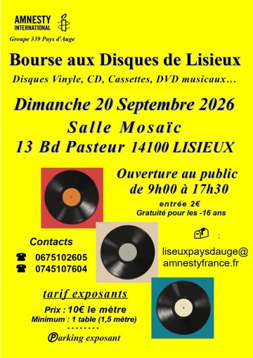 BOURSE AUX DISQUES