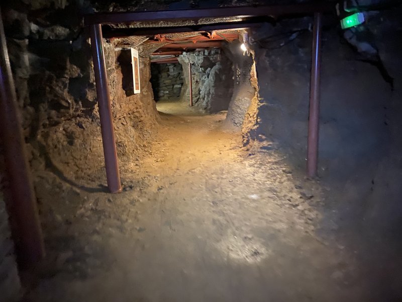 Visite d'une mine de fer de la tour Eiffel et de l'accumulateur à minerai Zublin