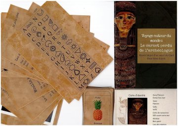 Jeu : « Le carnet perdu de l’archéologue »