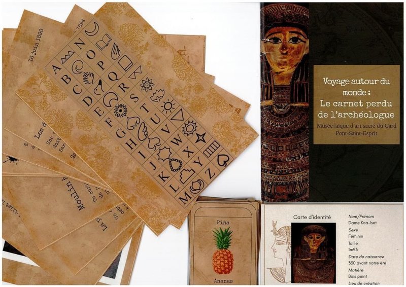 Jeu : « Le carnet perdu de l’archéologue »