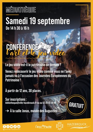 Conférence - L'art et le jeu vidéo