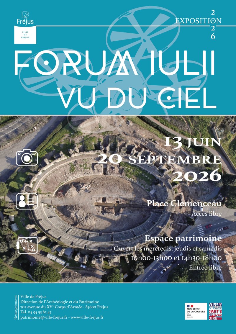 Forum Iulii vu du ciel