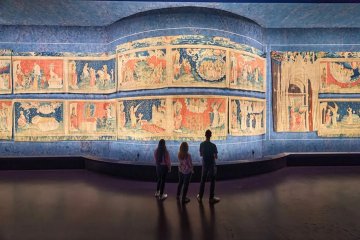 Visite libre du château d'Angers et de la tapisserie de l'Apocalypse, chef d'oeuvre inscrit à l'UNESCO