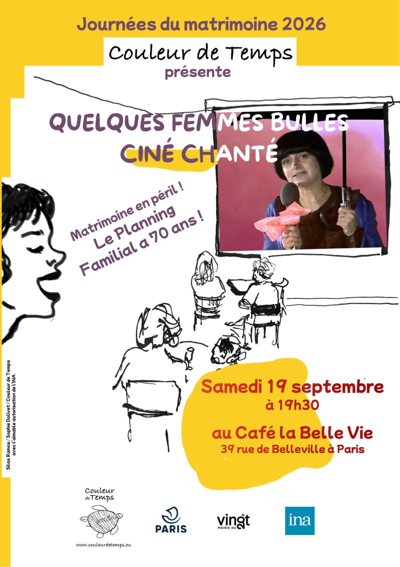 "Quelques femmes bulles" : ciné-chanté