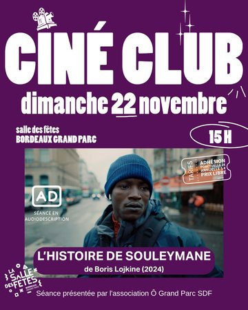 Ciné-club de novembre