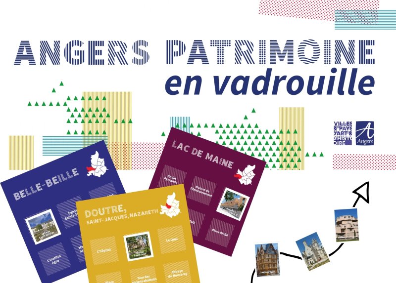 Animation autour de la Malle "Angers Patrimoine en vadrouille"