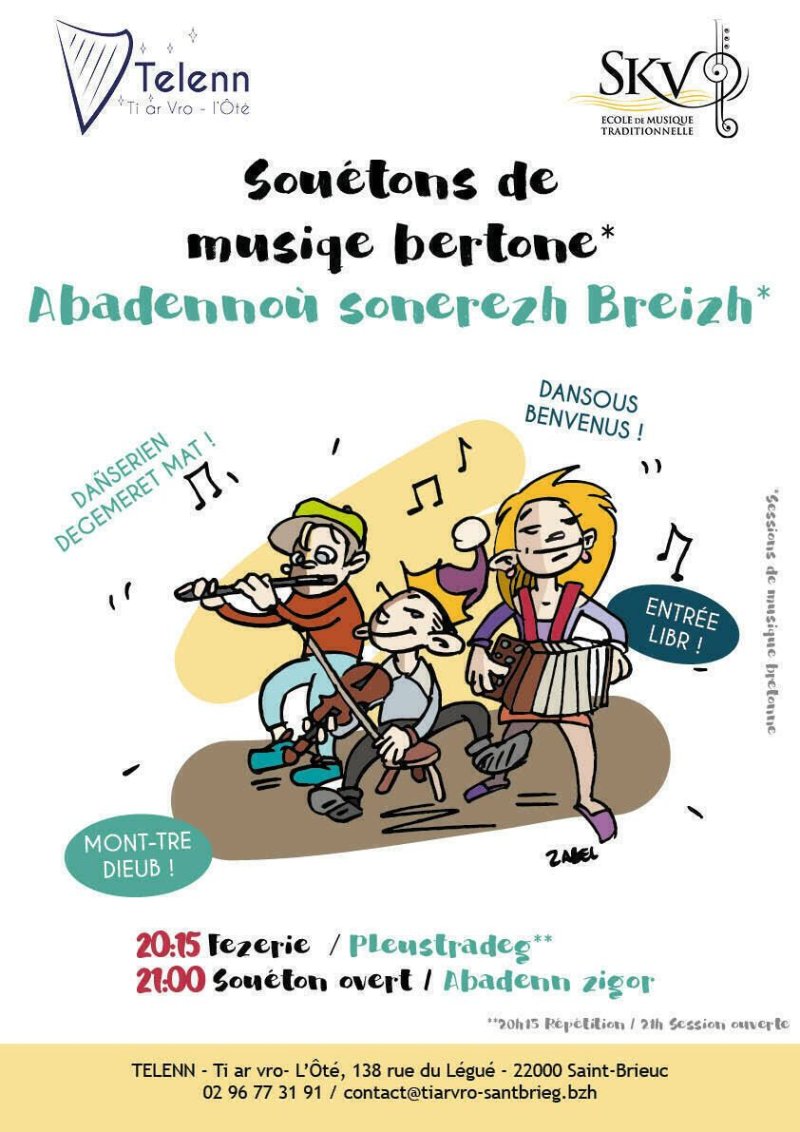Session de musique bretonne