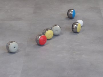 Découverte et participation au jeu de la boule de fort