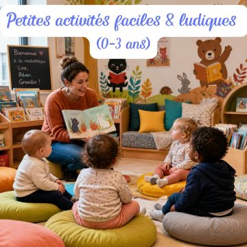 Balade sensorielle pour les tous petits.