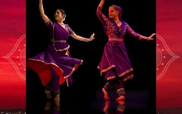 Kathak duo - Vaishali Panwar et Isabelle Anna