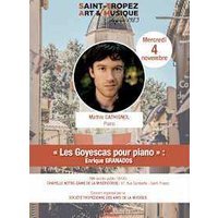 Les goyescas pour piano