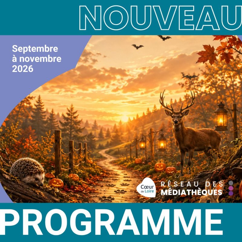 Programme culturel sept-nov 2026