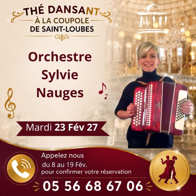 Thé dansant, orchestre SYLVIE NAUGES