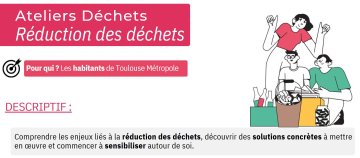 Ateliers Réduction des déchets