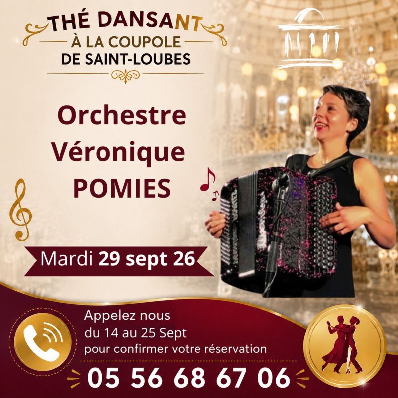 Thé dansant, orchestre Véronique POMIES